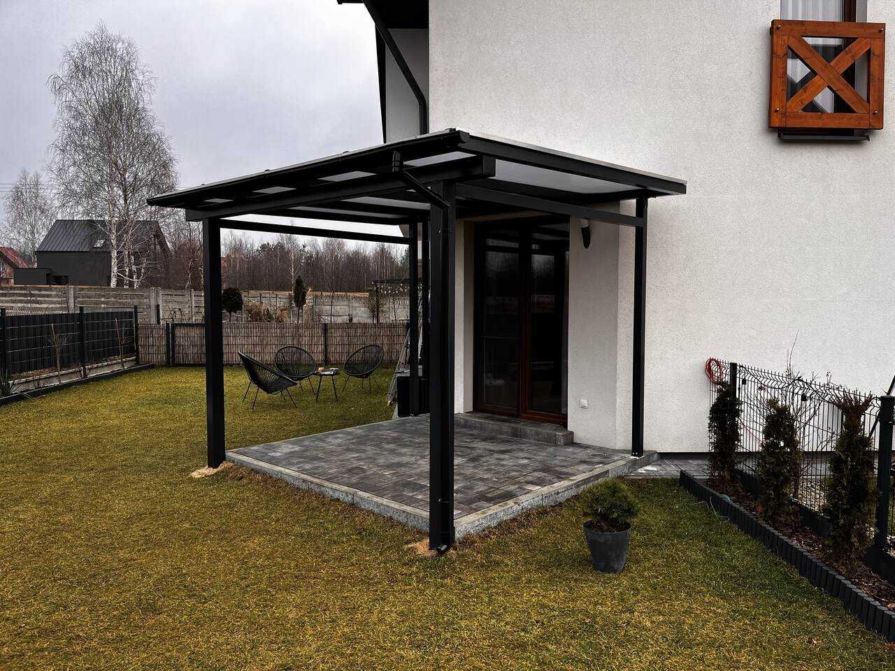 Zadaszenie tarasu - prosto i solidnie!