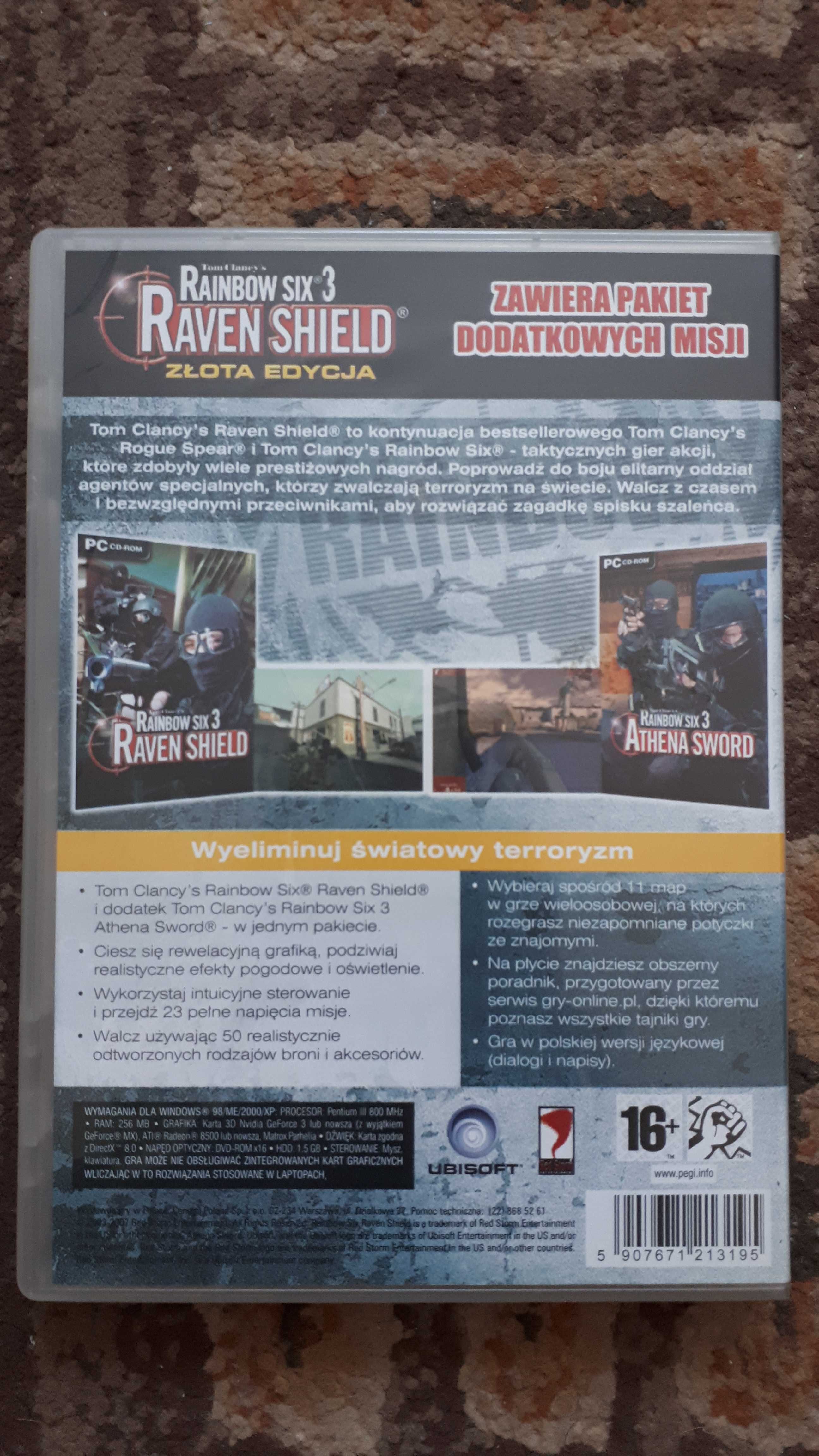 Tom Clancy's Rainbow Six 3: Raven Shield Złota Edycja (PC)