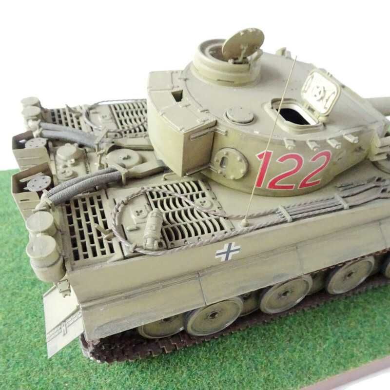 Model czołgu PzKpfw. VI Ausf. E "Tiger"