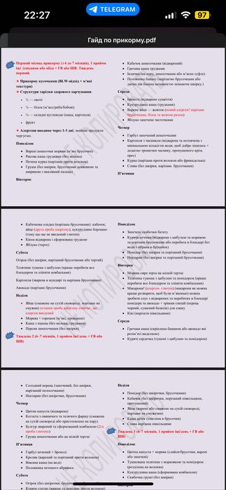 Гайд «Перший прикорм в житті малюка» від 6 до 12 місяців