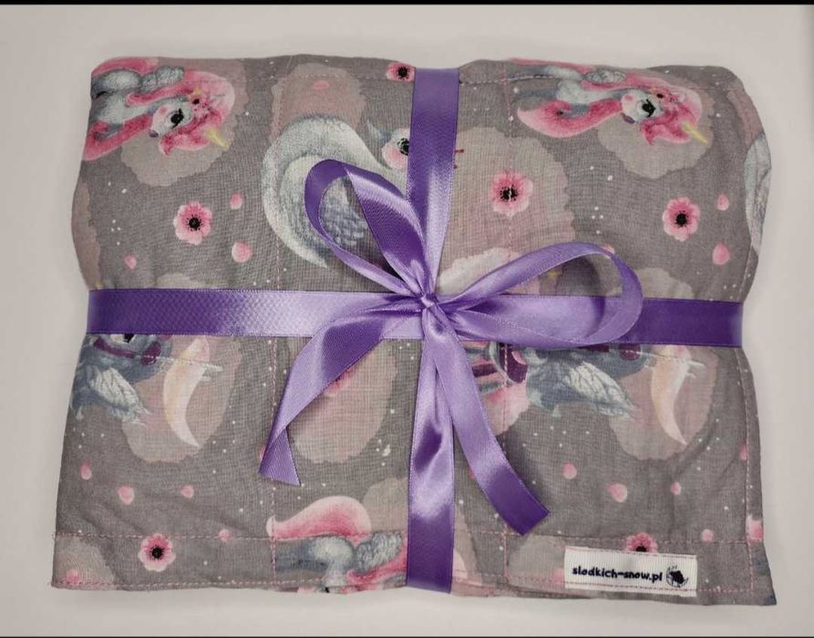 Kołderka obciążeniowa kołdra poduszka sensoryczna SI