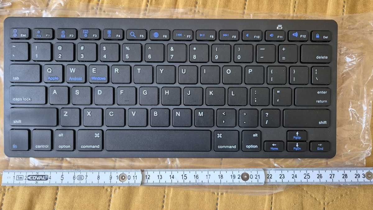 Bezprzewodowa klawiatura Bluetooth BK3001, nowa