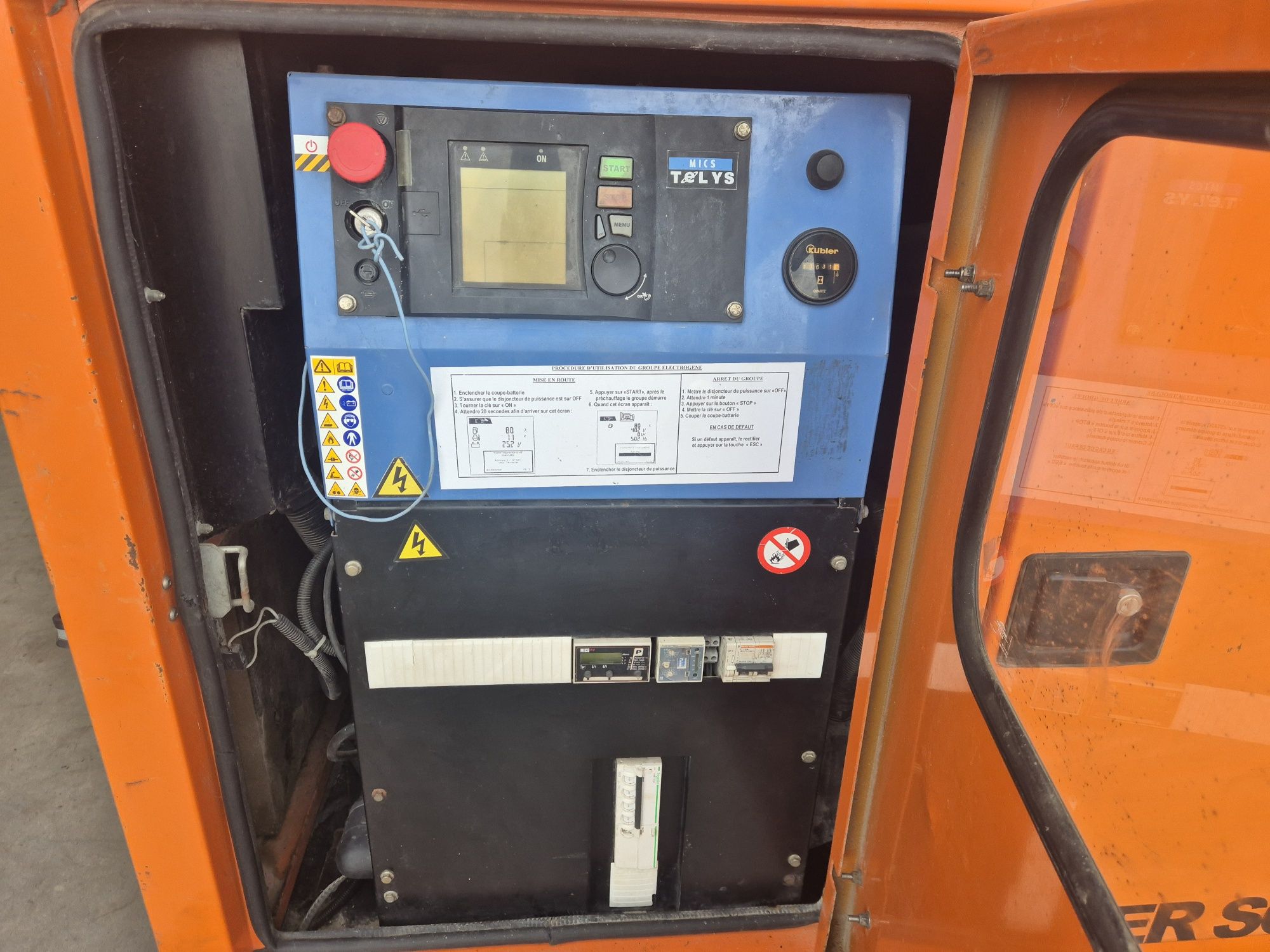 Generator prądu SDMO 45 KVA diesel