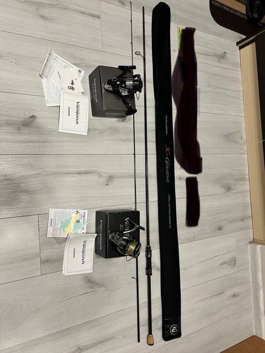 Shimano sephia 3000/ vanquish 16/ arion / fuego 4000 x-game 86 воблера