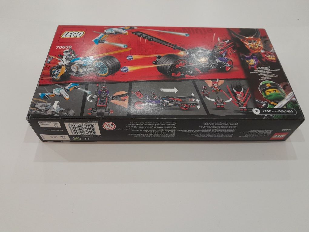 Nieotwarte Lego Ninjago 70639 Wyścig uliczny Wężowego Jaguara