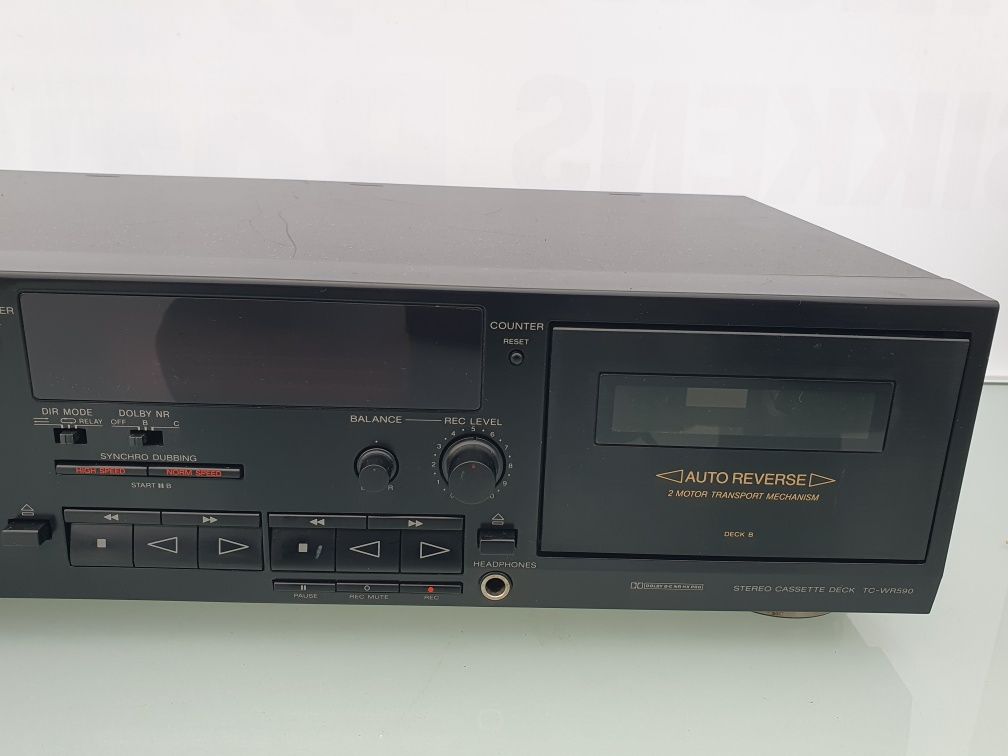 Magnetofon 2 kasetowy Sony tc-wr590