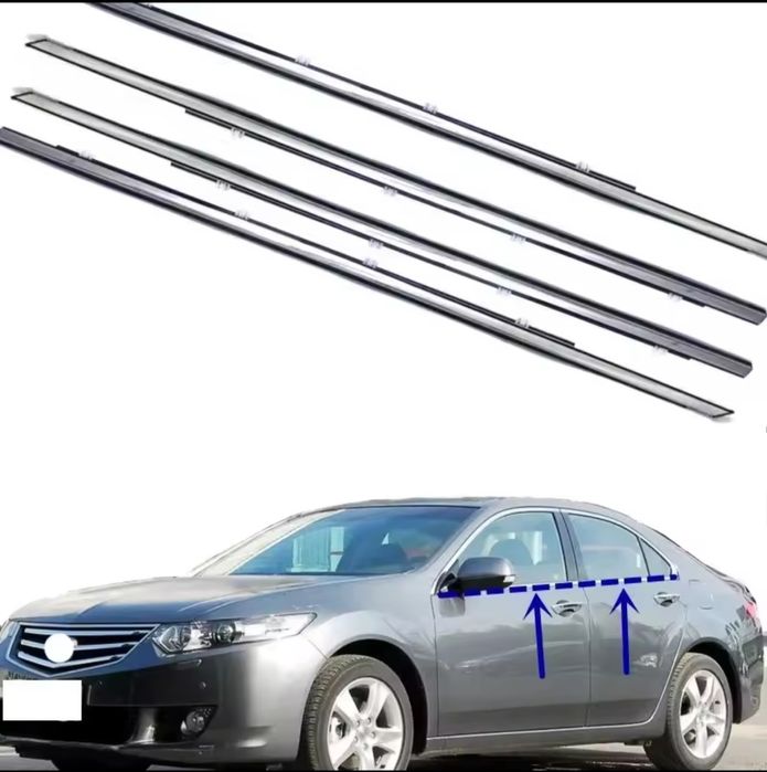 Бархатка, уплотнитель стекла, Ущільнювальний зовній вікна accord 8,