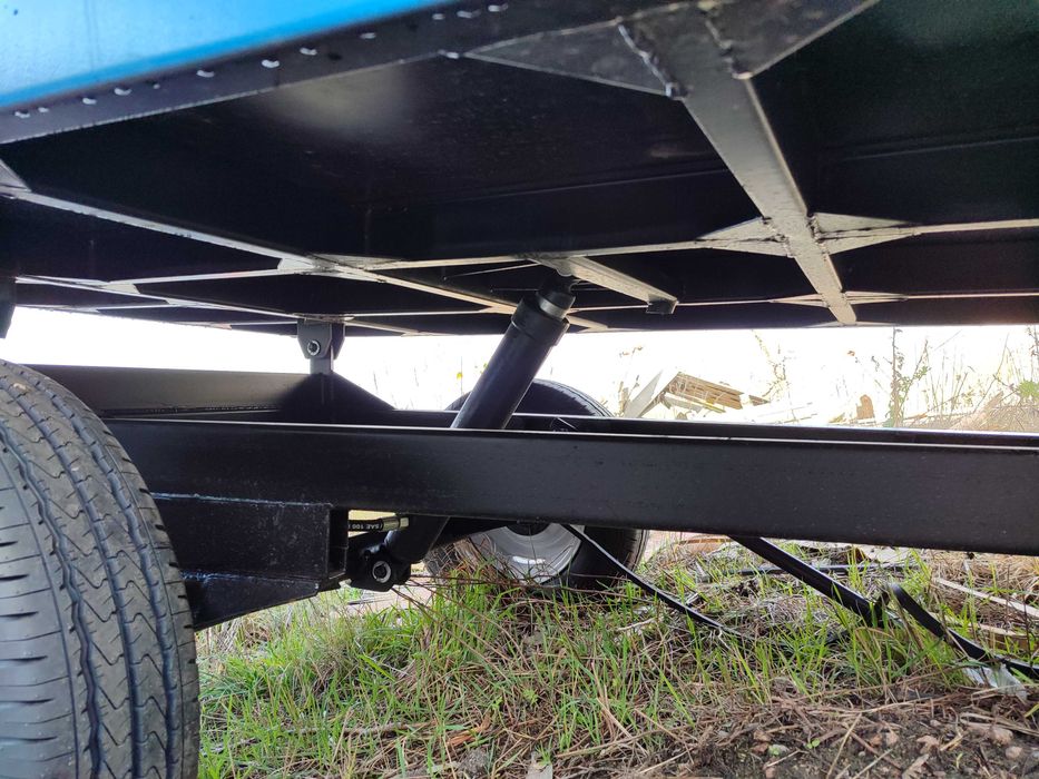 Прицеп ПТС 2 тонны для минитрактора Доставка к дому