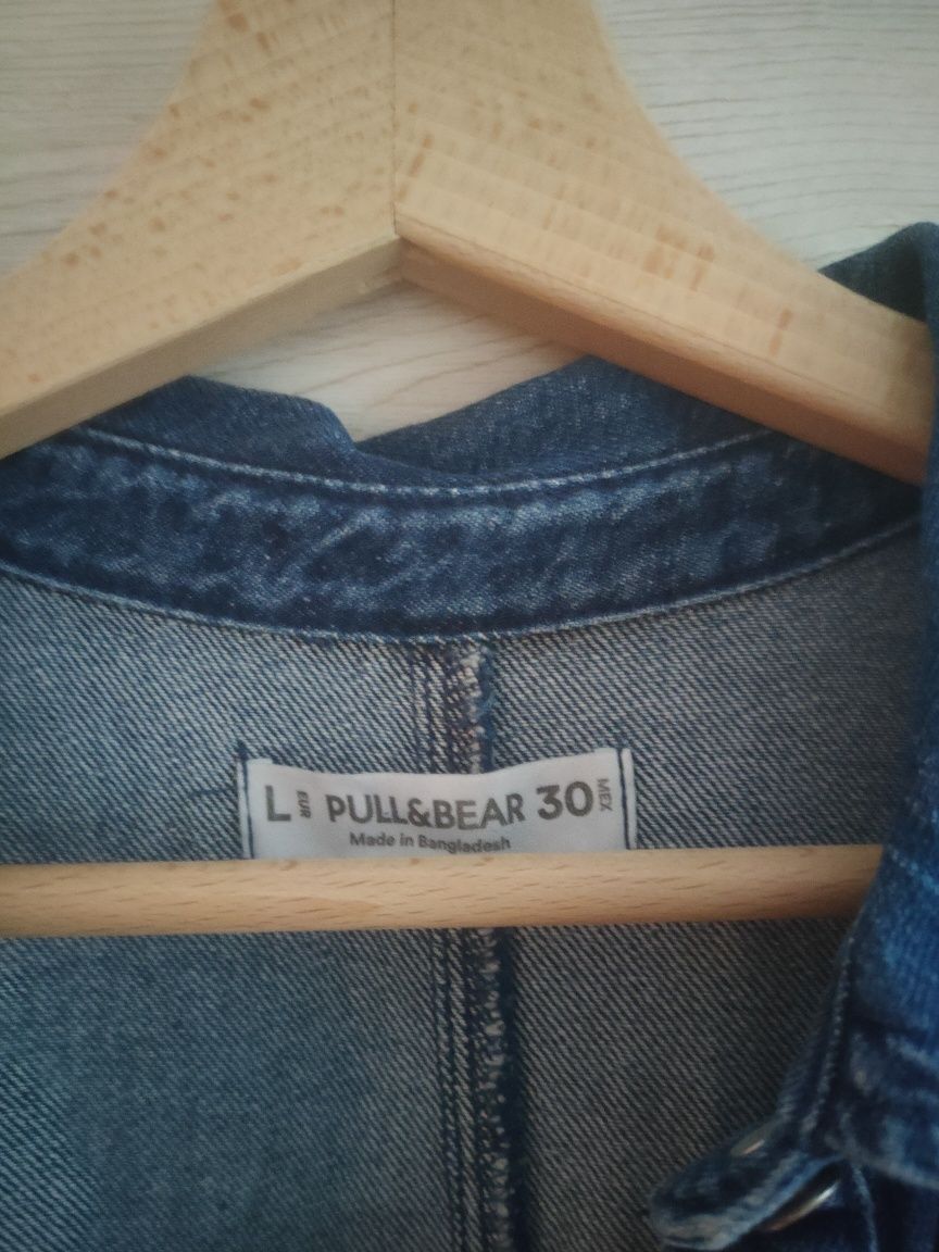 Sukienka jeans jeansowa Pułk&Bear 40 L