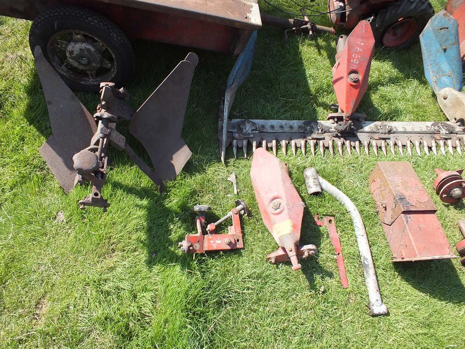 Kosiarka Listwowa MF-70 z Przyczepą + Osprzęt Całość + Kurier ŚLĄSK