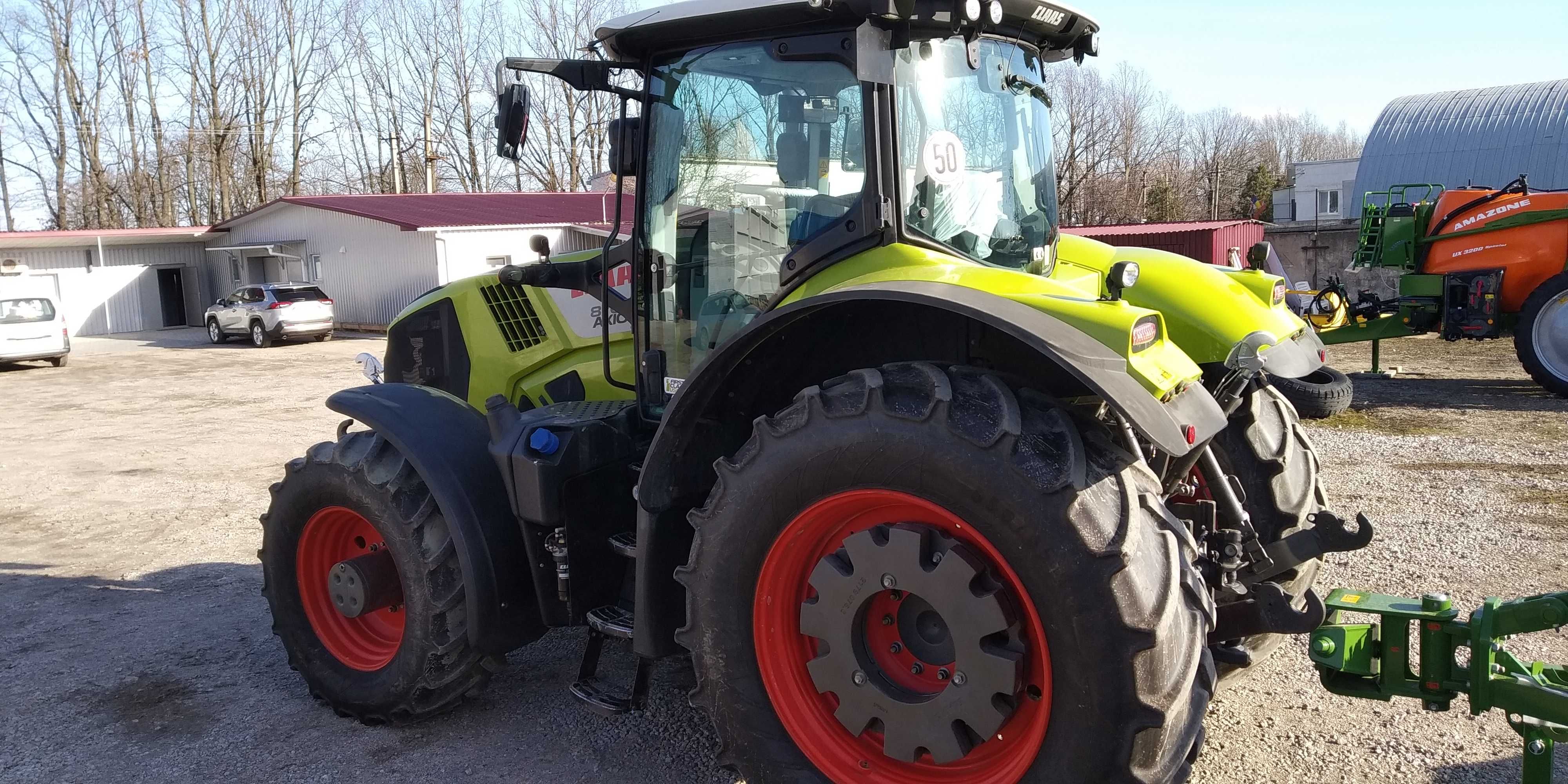 Трактор Клаас.Claas Axion 870. 2017.