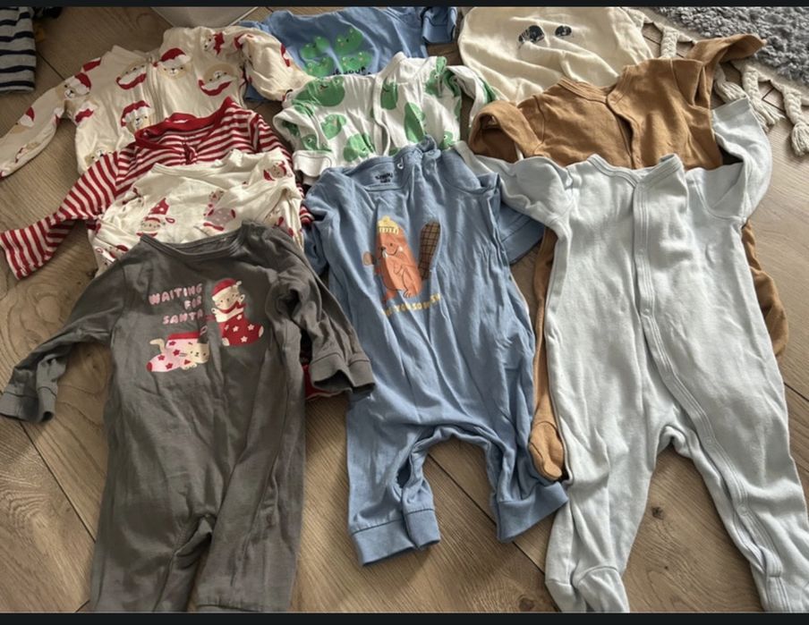 Paka ubranek dla chlopca rozmiar 62