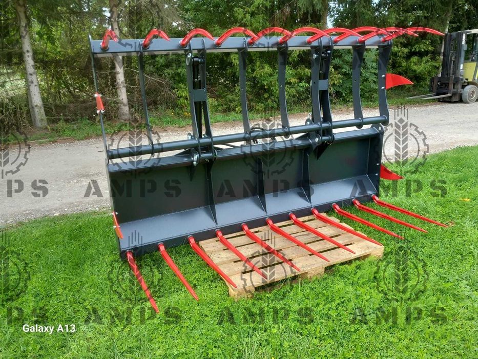 Krokodyl zęby kute/ 1,25m-2,40m! JCB, CAT, MERLO