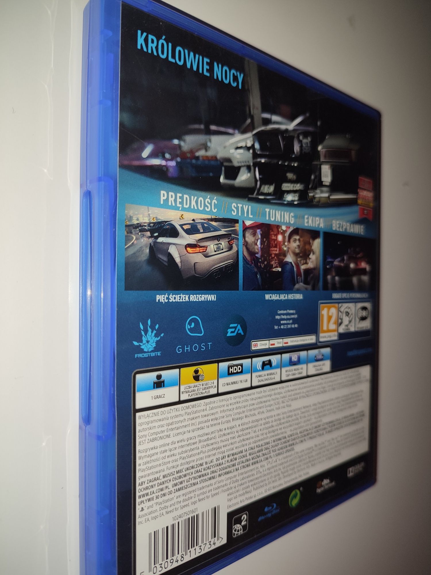 Gra Ps4 Need for speed PL gry PlayStation 4 Crash Mafia GTA V UFC