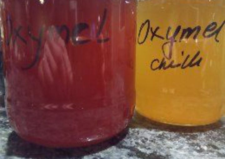 Zestawy odporność oxymel sok syrop podbiał miodunka przytulia rokitni