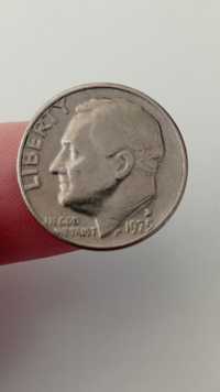 Монета One Dime 1975.