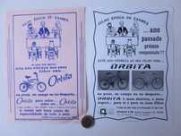 Folhetos bicicletas Órbita tipo BMX Montanha antigo
