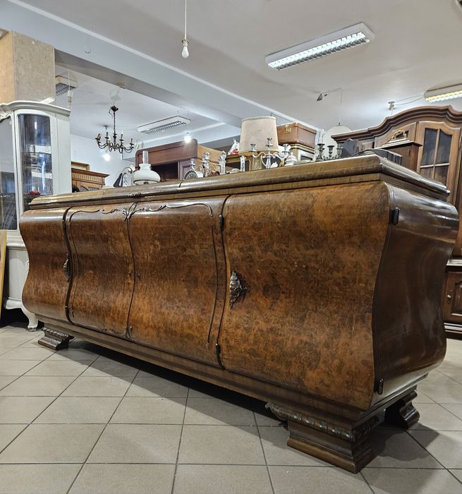 Stary Duży Bufet Art Deco