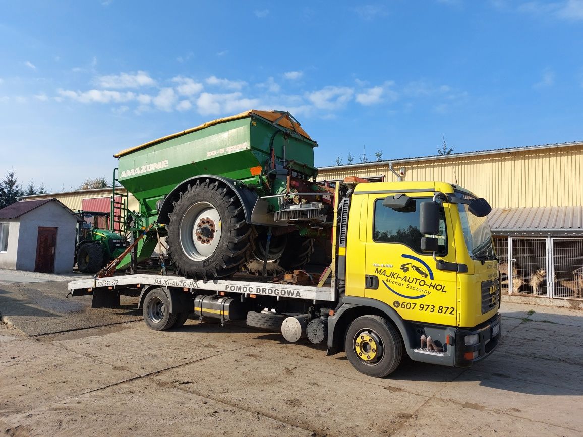 Autolaweta autoholowanie pomoc drogowa laweta transport niskopodwozie