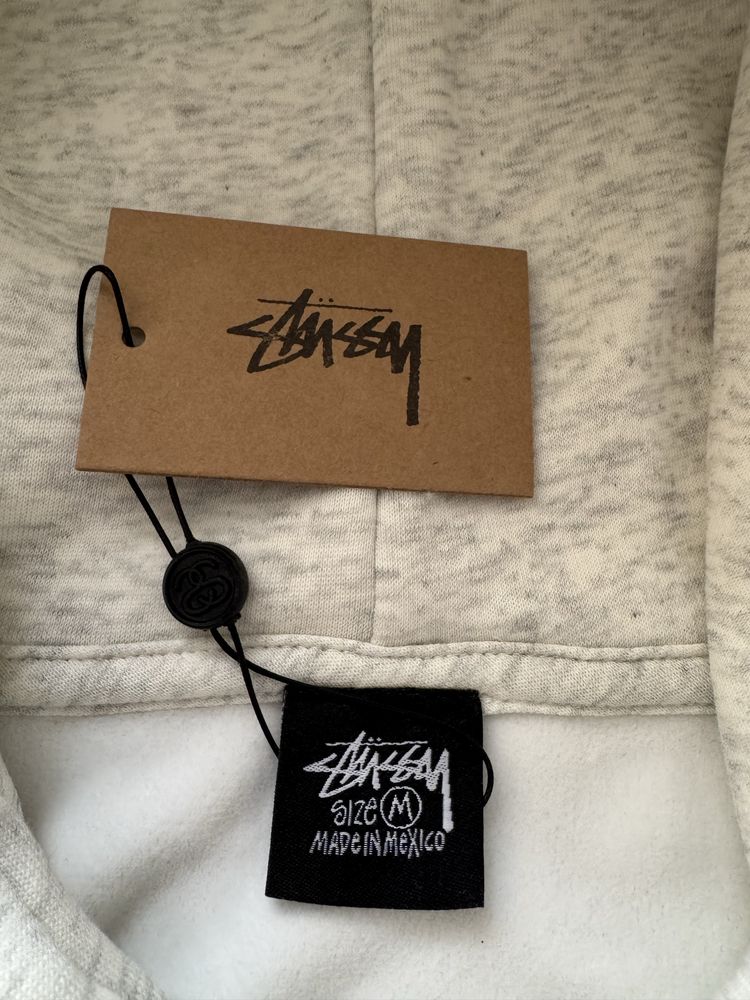 Bluza Stussy Hoodie | Basic Gray Stussy Hoodie