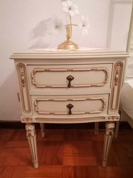 Quarto completo vintage (c/ cama de ferro)