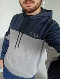 Męska bluza z kapturem Hugo Boss - rozmiar L (bardziej jak S/M)