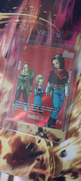 Dragon ball karta Android 17 [Alternate Art] SB01-003