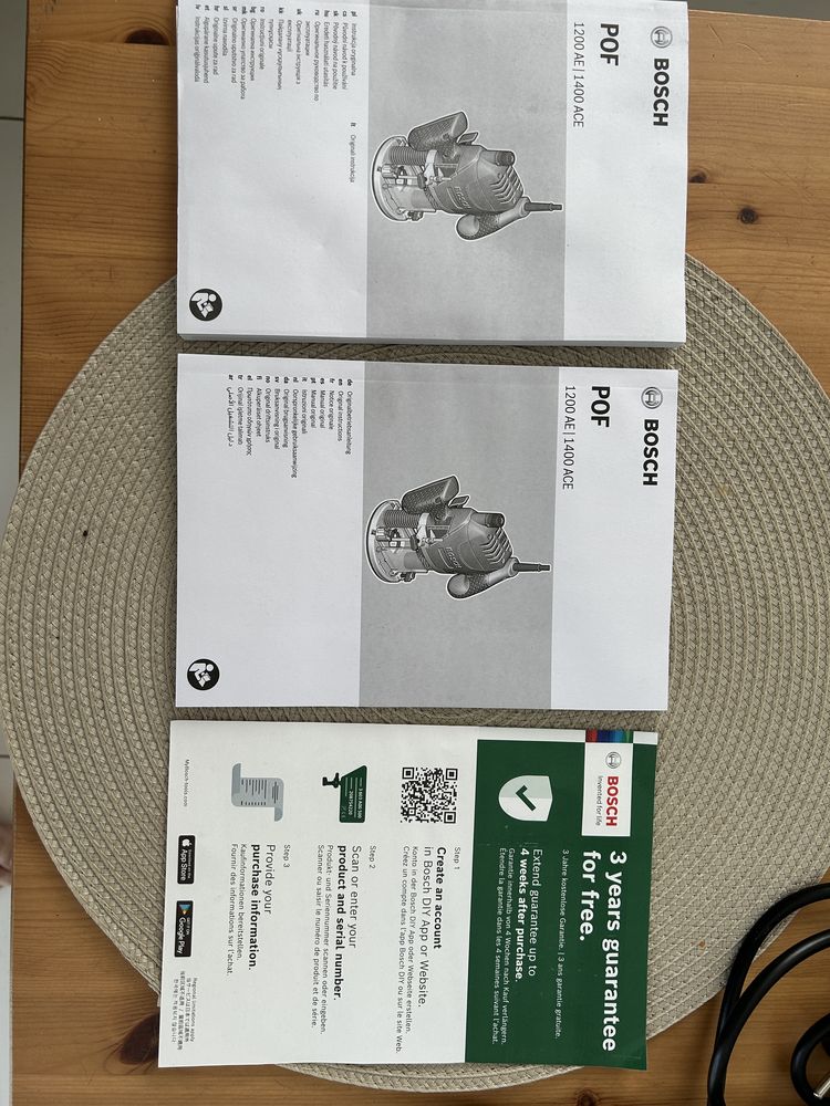 Frezarka Górnowrzecionowa Bosch POF 1200 AE 1200W