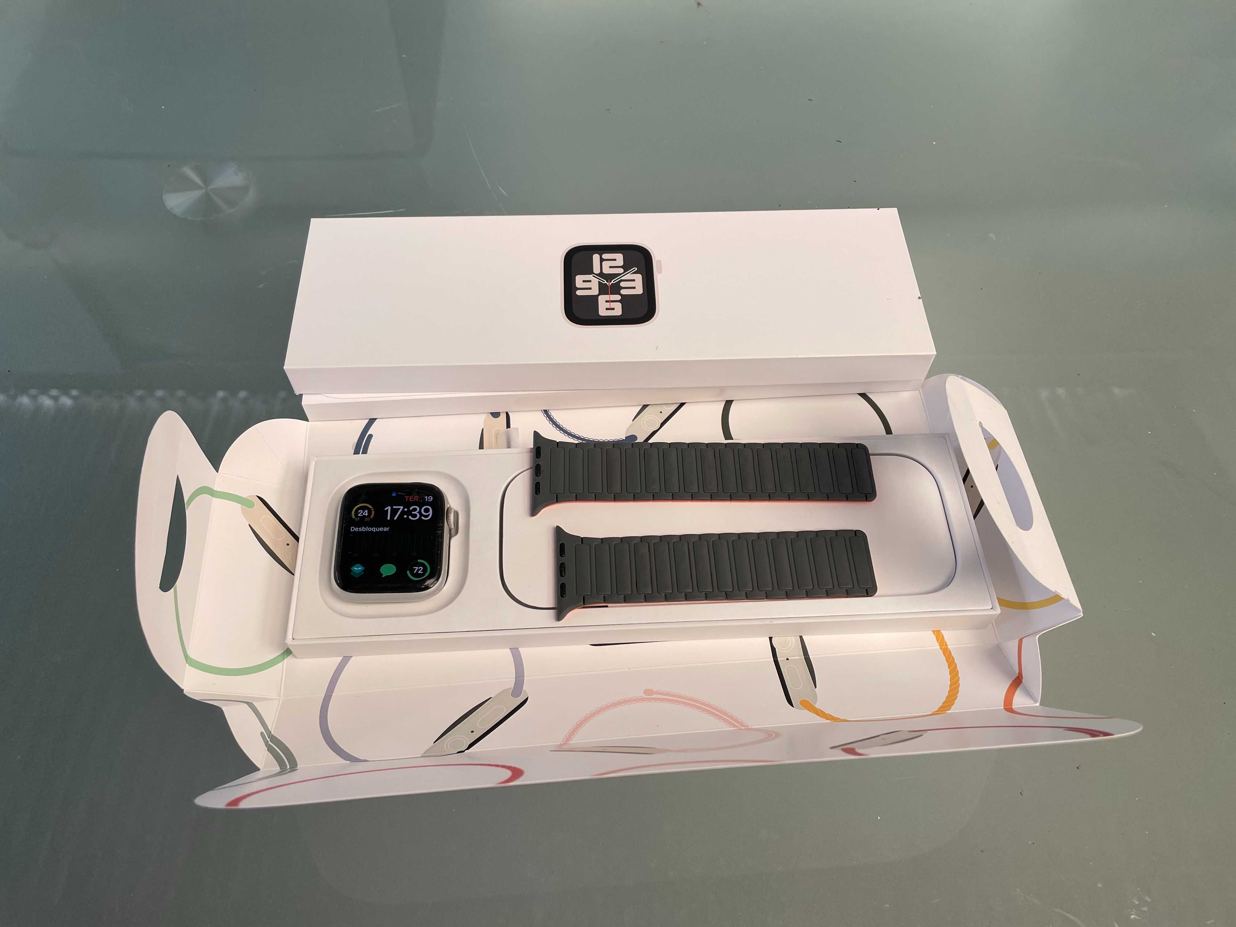 Apple Watch SE 44mm Nike Celular LTE Alumínio