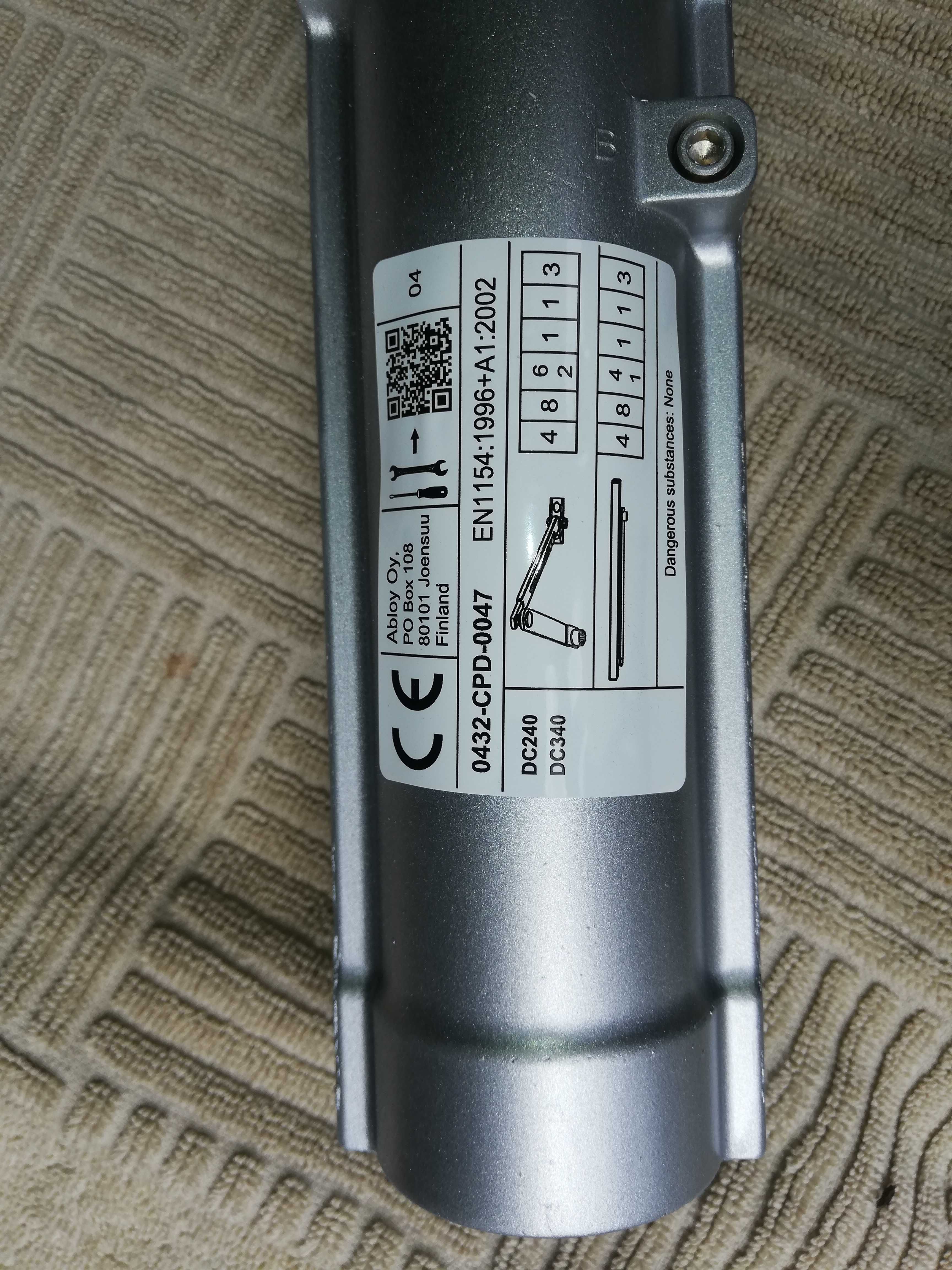 Samozamykacz Abloy DC240, 340