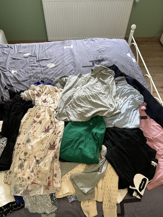 Wielka paka ubrań damskich 30 sztuk rozmiar M