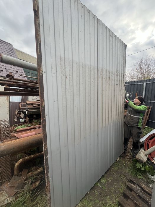 Продам ворота с калиткой