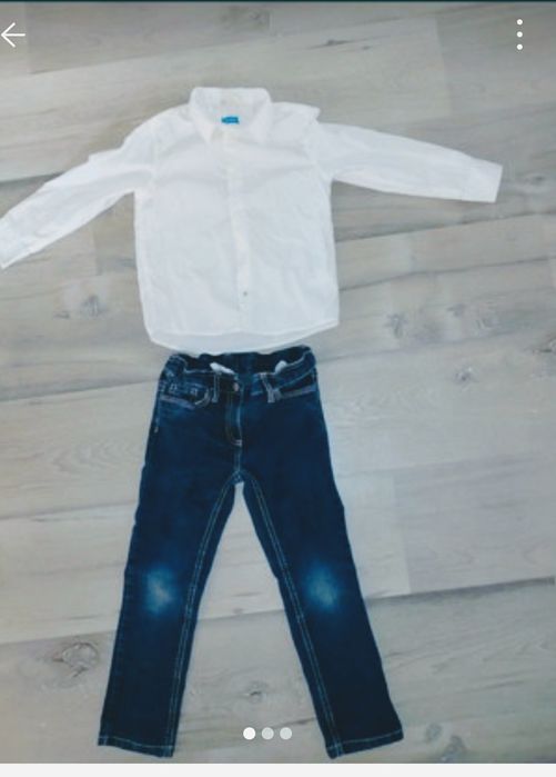 Markowy elegancki komplet dla chłopca 110