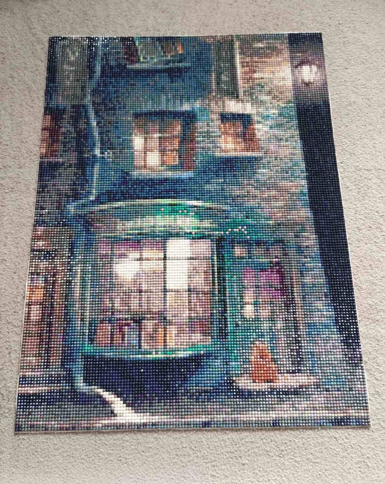 Obraz Harry Potter Diamond Painting 30x40 Ramka