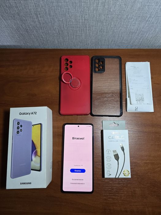Телефон, смартфон Samsung Galaxy A72. Память 8/256GB.