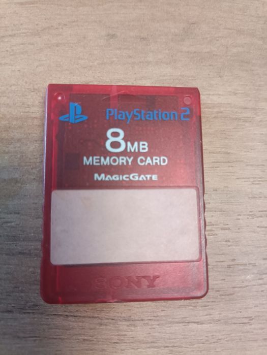 Transparentna Karta pamięci konsola Sony PlayStation 2 PS2