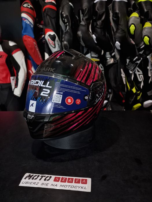 Kask SHARK RIDILL 2 ASSYA Black/Violet 'XS 'S !Sklep!