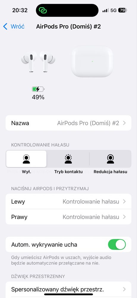 Air pods pro 2 słuchawki bezprzewodowe