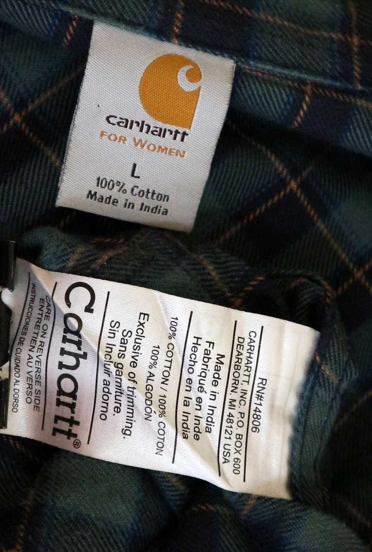 Carhartt damska koszula flanelowa 100% bawełna L