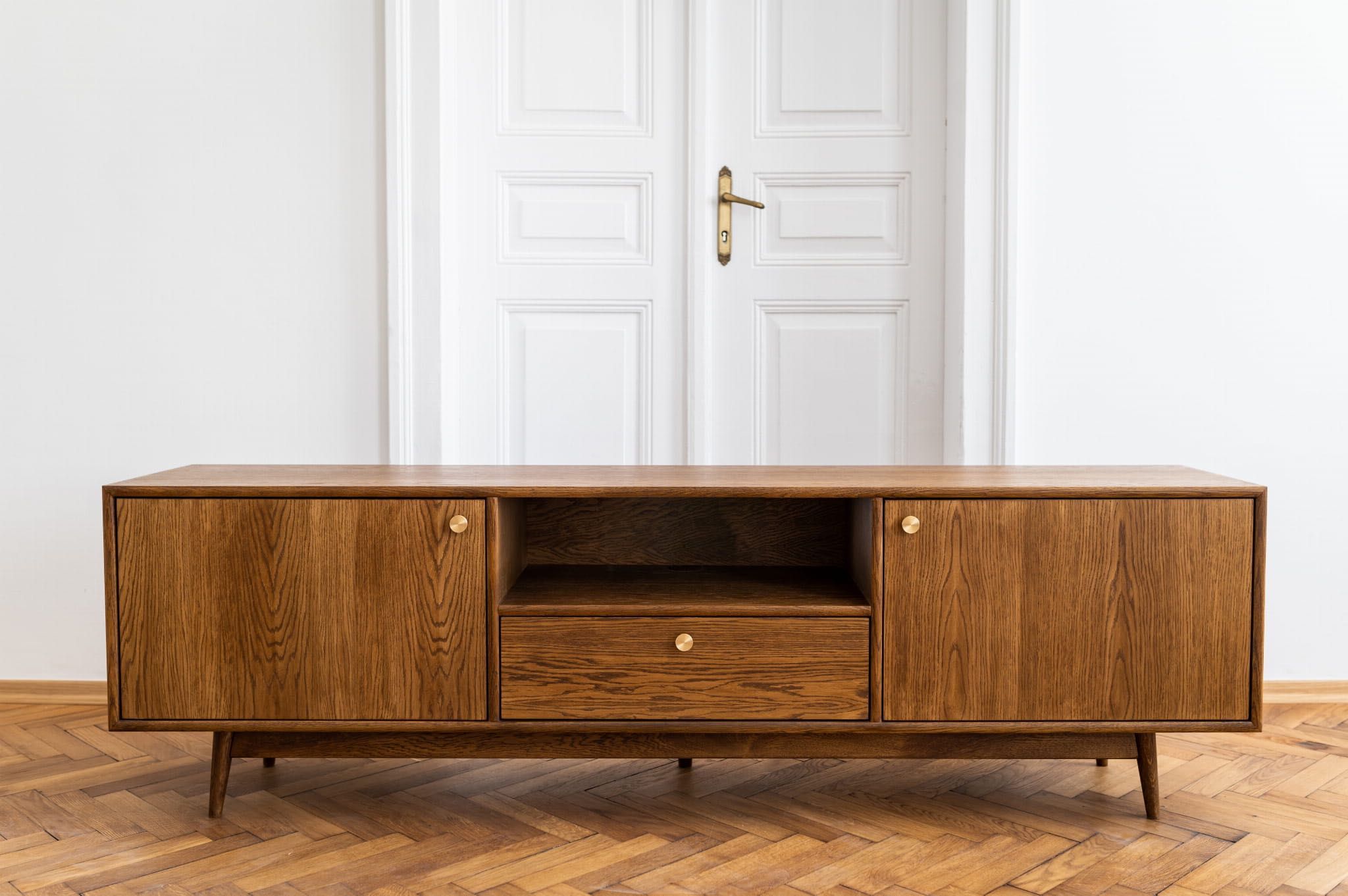 sideboard komoda RIBE II Vintage drewniana duński styl