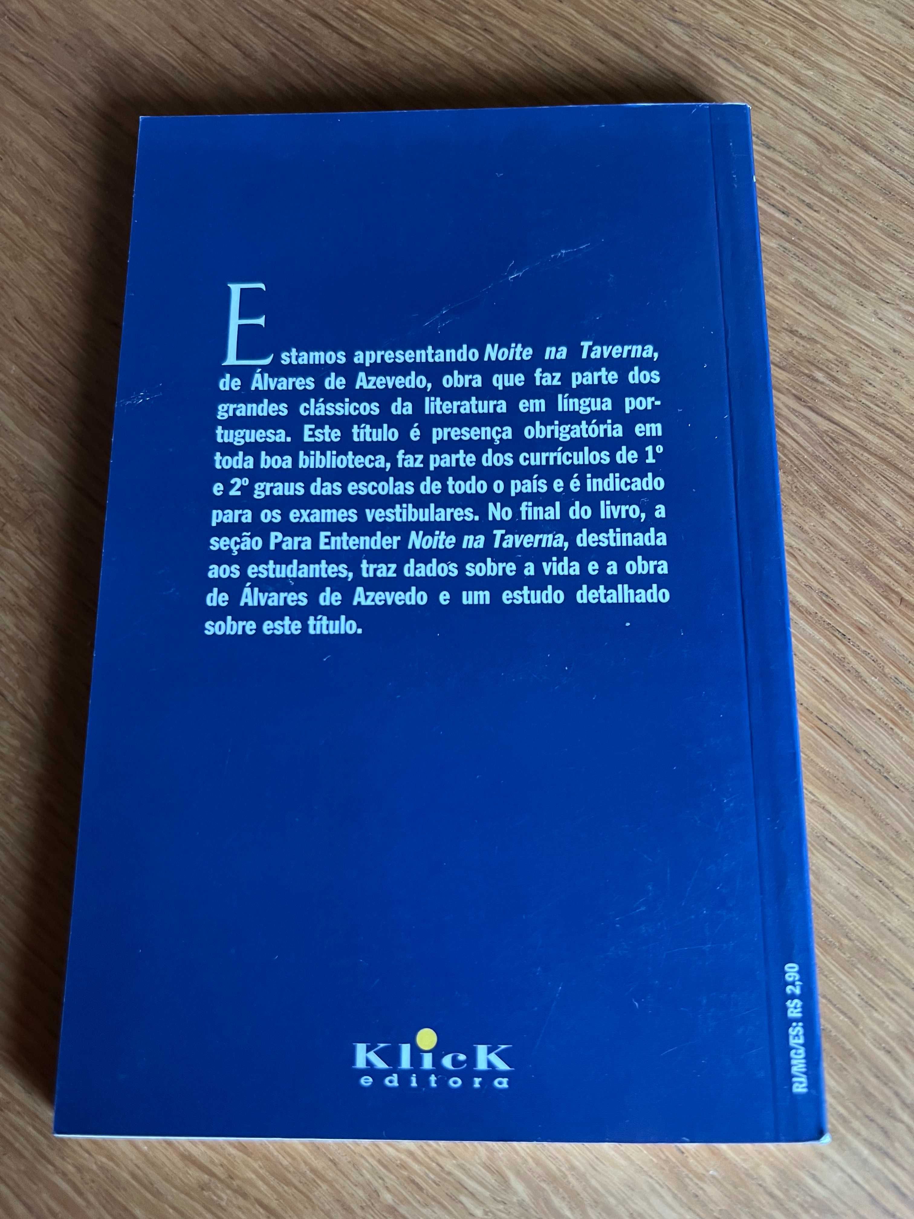 Noite na Taverna      ÁLVARES DE AZEVEDO