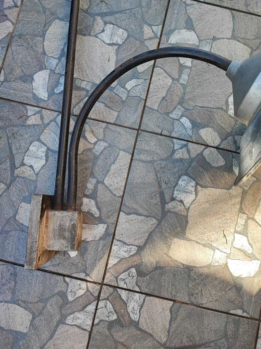 Przedwojenny kinkiet,lampa przed dom,art deco