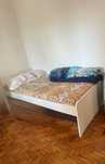 Ikea Used Single bed (90 x 200 cm) with mattress