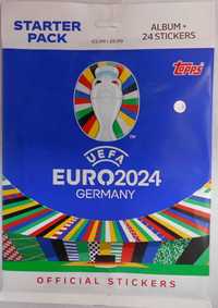 Topps Euro 2024 альбом, стартерпаки (не panini)