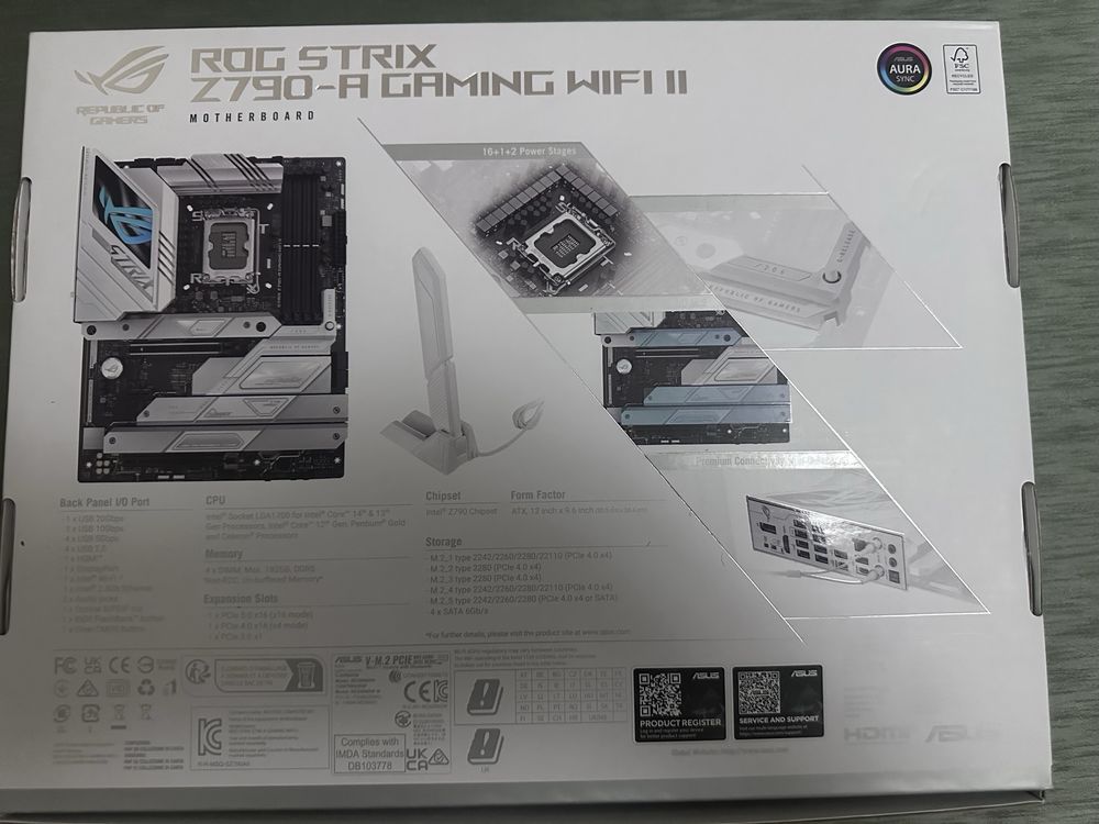 i9 12900KF + Asus Strix Z790-A Gaming WiFi