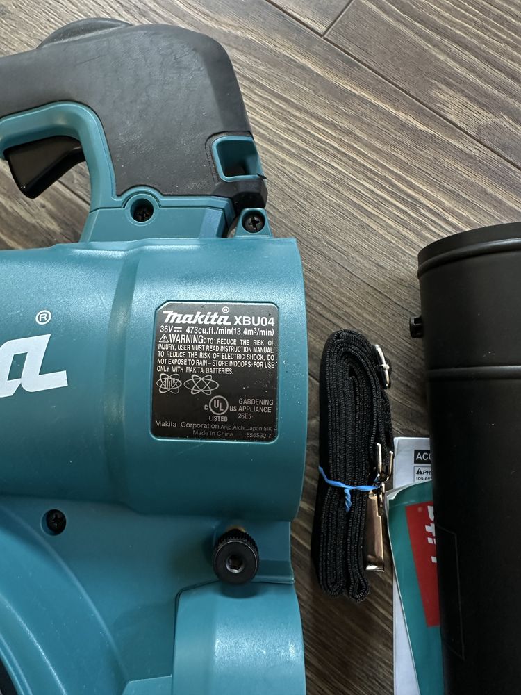 Акумуляторна повітродуйка,пилосос Makita XBU04 36v.