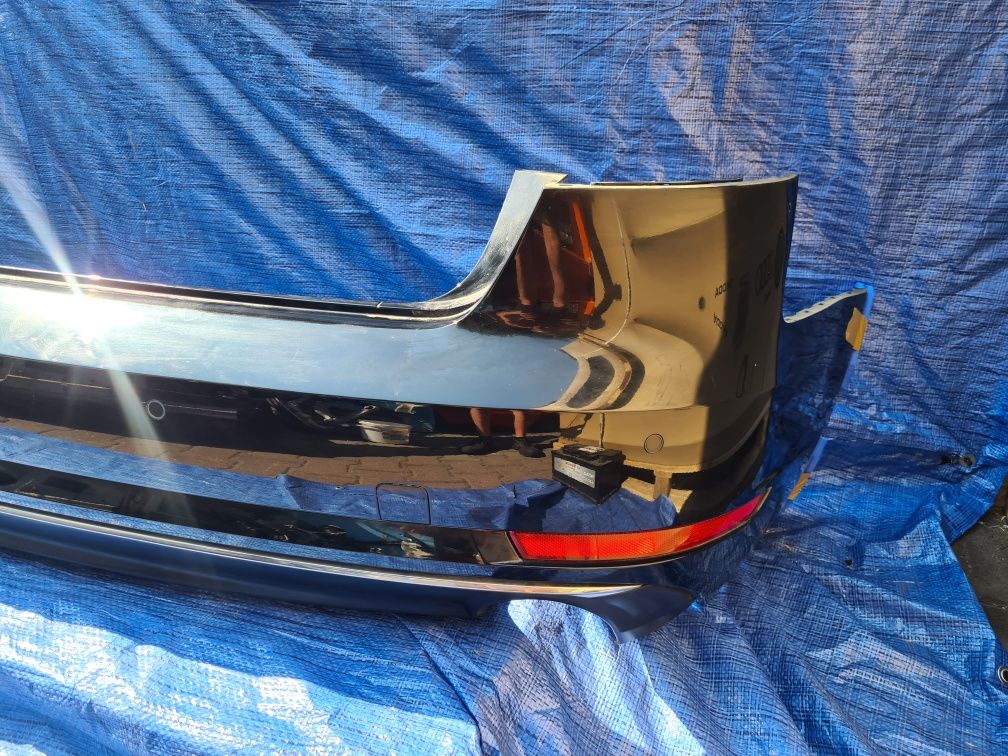 ZDERZAK tylny kompletny pdc AUDI A4 B9 8W SEDAN oryginał tył LY9T