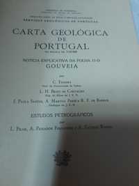 Carta geológica de Portugal-Gouveia