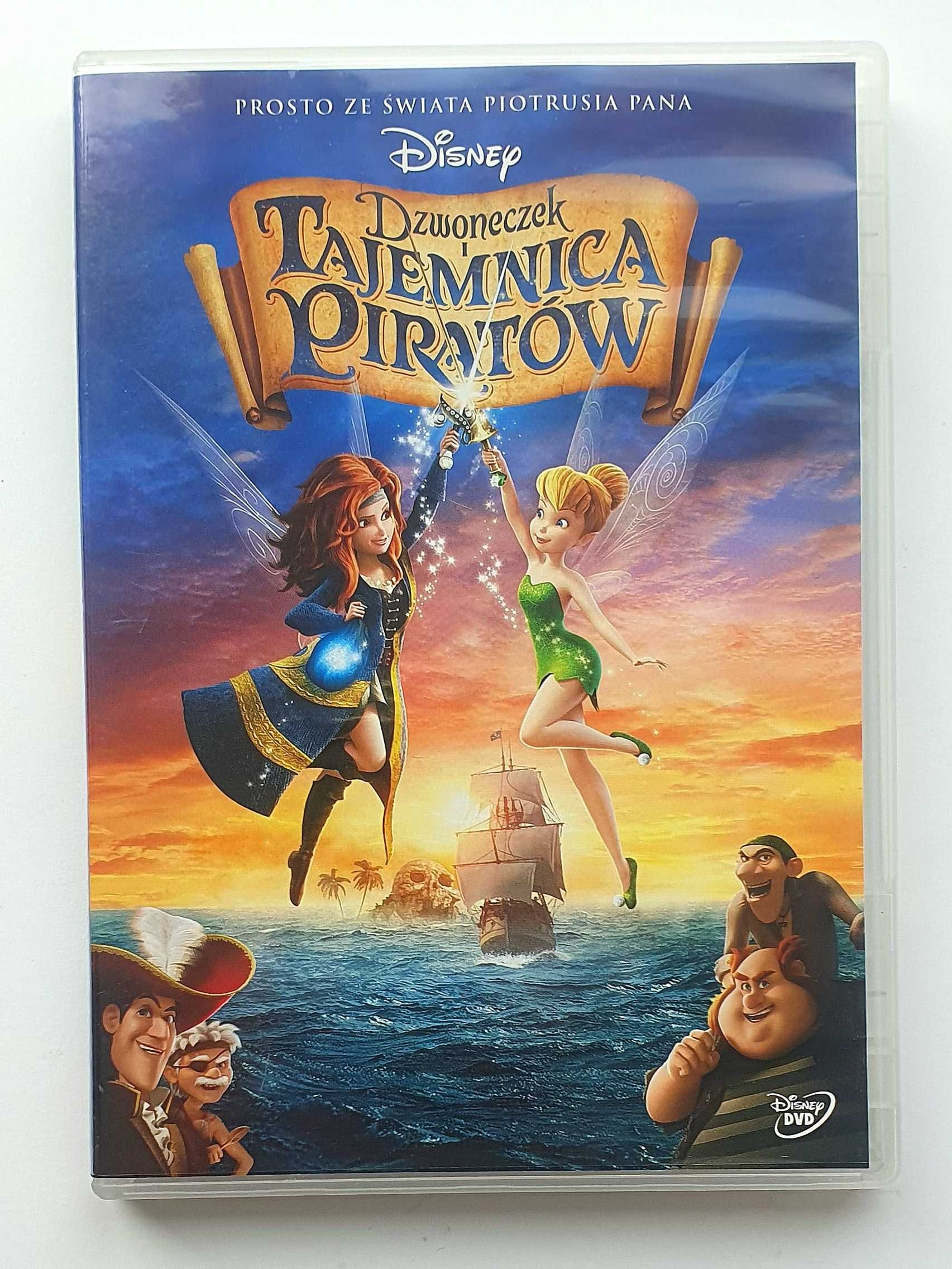 Dzwoneczek i Tajemnica Piratów, Disney, płyta DVD