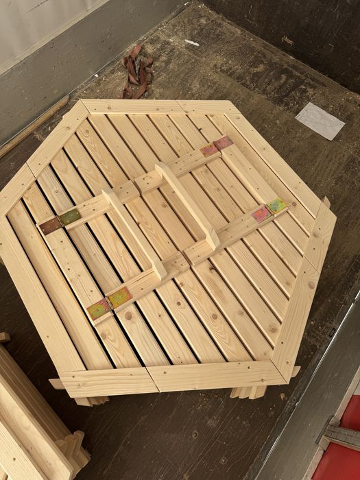 Studnia zabudowa drewno